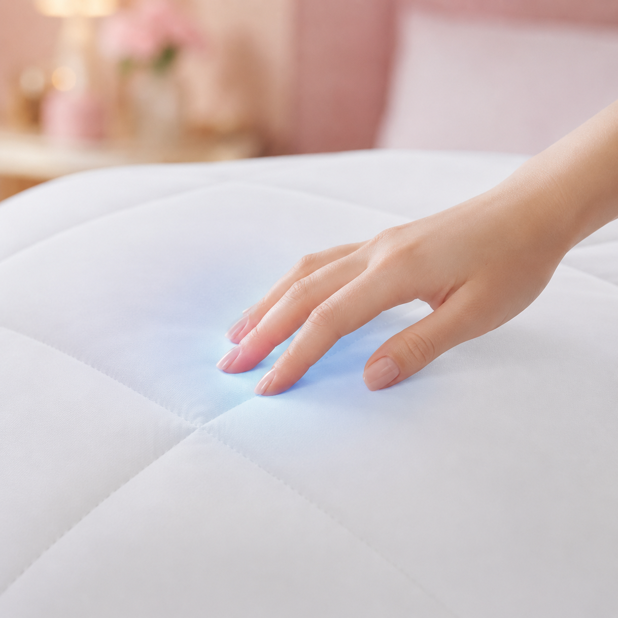 Cooling fingertip detail
